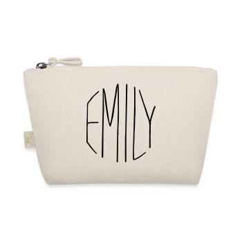 Emily gift - Organic Pouch - nature - Front