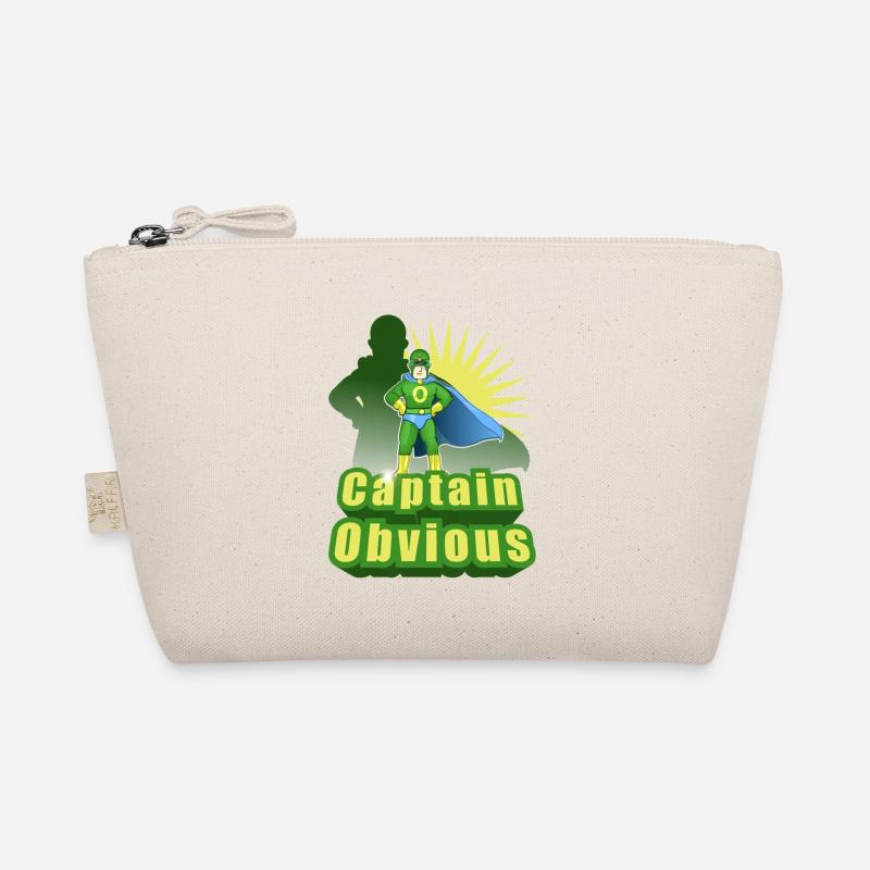 Captain obvious Organic Pouch
