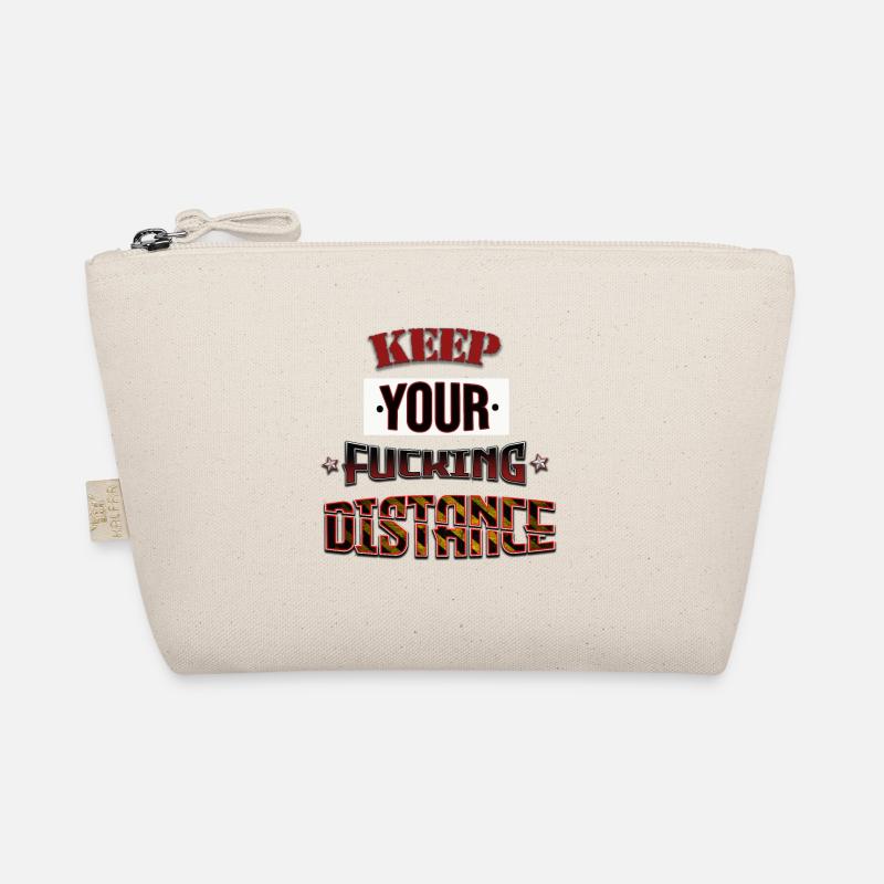 HALTE DEINE VERDAMMTE ENTFERNUNG Bio-Täschchen