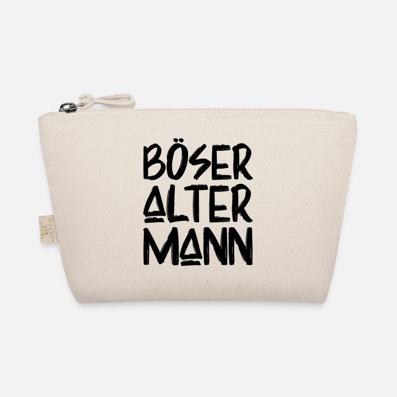 Böser alter Mann Bio-Täschchen