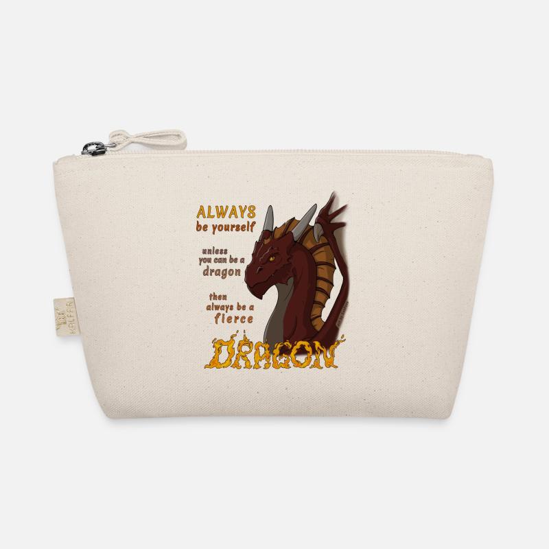 Always be a wild dragon Organic Pouch