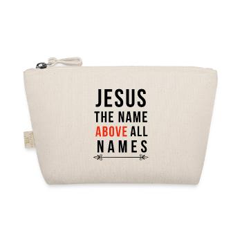 Jesus Jesus Jesus Christlich Christlich Christlich - Bio-Täschchen - Natur - Vorne