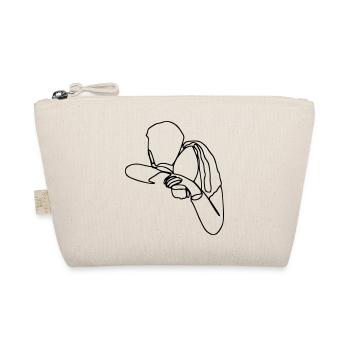 Paar Umarmung Geschenk Geschenkidee - Bio-Täschchen - Natur - Vorne