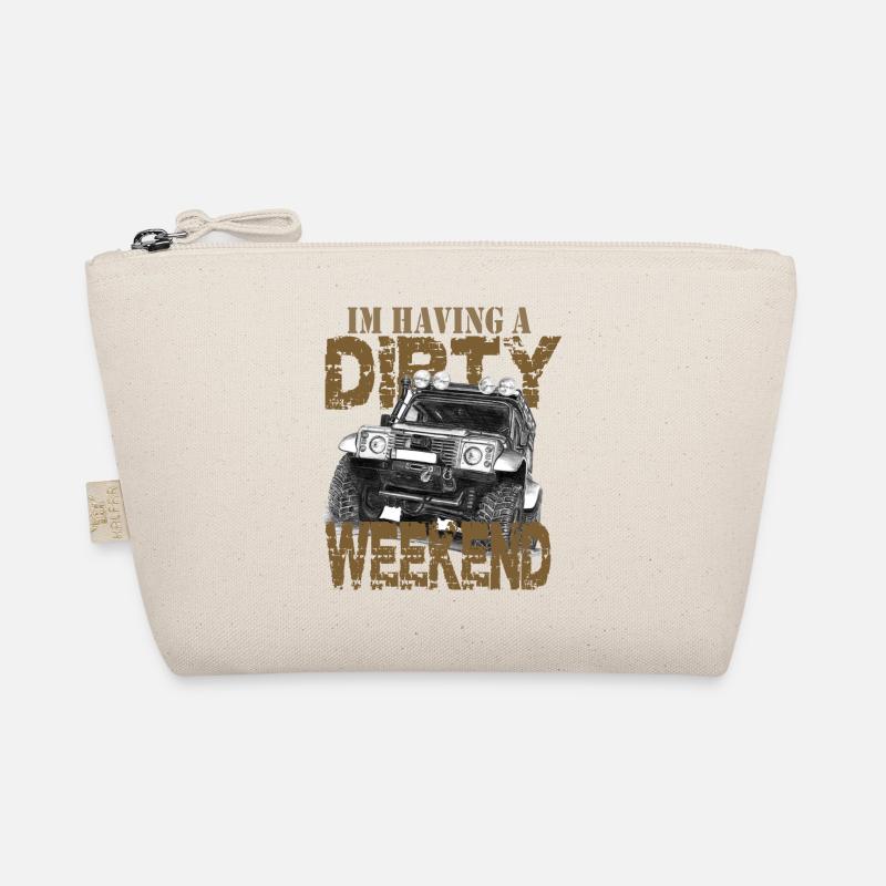 Defender Geschenk Vater Dad Dirty Weekend Bio-Täschchen