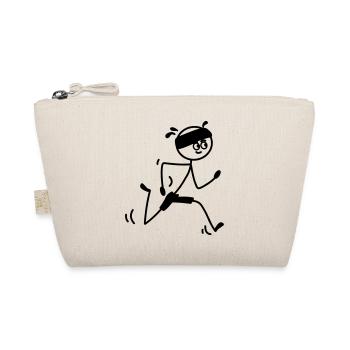 Coureur jeune ou homme avec bandeau - Trousse biologique - nature - Devant