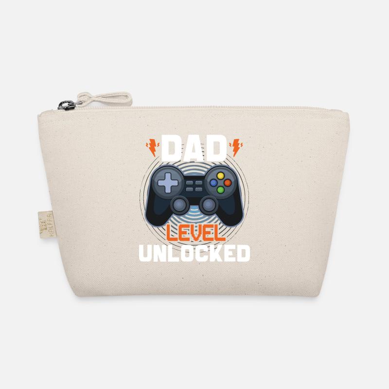 Dad level unlocked Organic Pouch