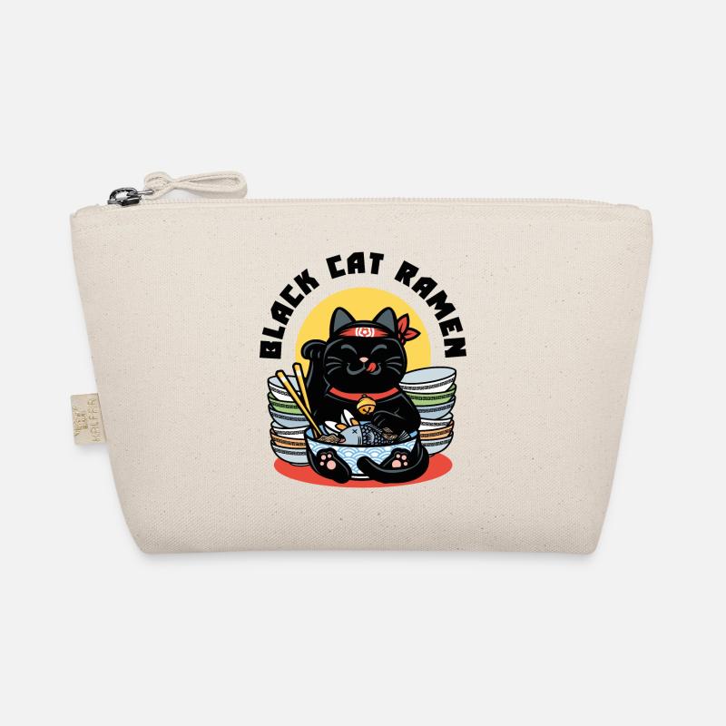 black cat ramen Organic Pouch