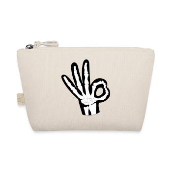 OK bones - Organic Pouch - nature - Front