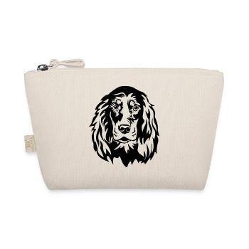 Gordon Setter Kopf - Trousse biologique - nature - Devant