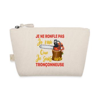 Bûcheron je ne ronfle pas je rêve Tronçonneuse - Trousse biologique - nature - Devant