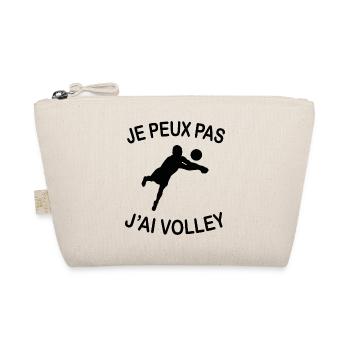 Je Peux Pas J'ai Volley - Trousse biologique - nature - Devant