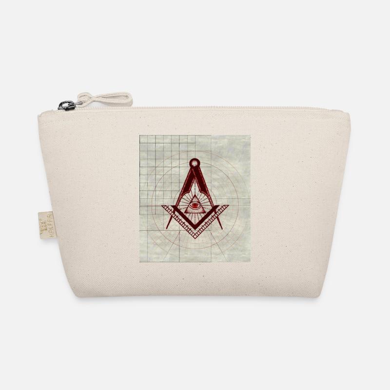 Freemason Symbol Organic Pouch