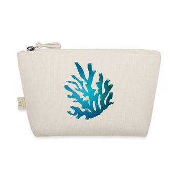 bluish coral - Organic Pouch - nature - Front