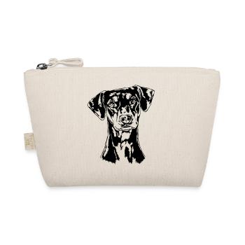 GERMAN PINSCHER Dog Dogs Wilsigns - Organic Pouch - nature - Front