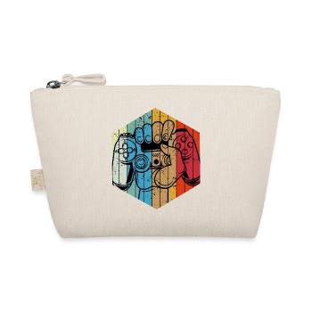 Contrôleur de jeu gamer vintage gamer - Trousse biologique - nature - Devant