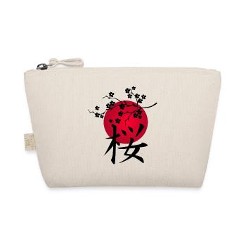 Cerisier japonais noir et soleil rouge - Trousse biologique - nature - Devant