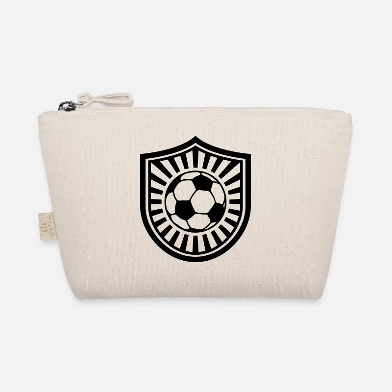 Fußball Emblem Personalisierbar Simpel Einfach Bio-Täschchen