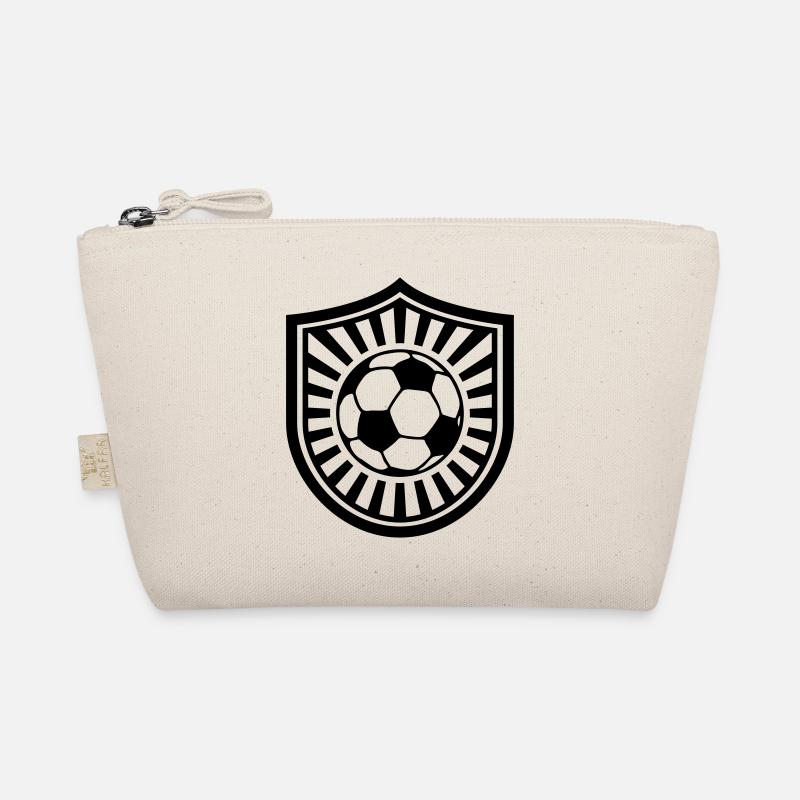 Fußball Emblem Personalisierbar Simpel Einfach Bio-Täschchen