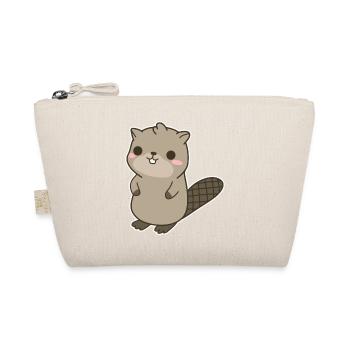 Beaver - Organic Pouch - nature - Front