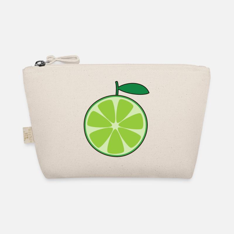 Limette - Bio-Täschchen - Natur