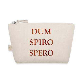 Dum Spiro Spero - Organic Pouch - nature - Front