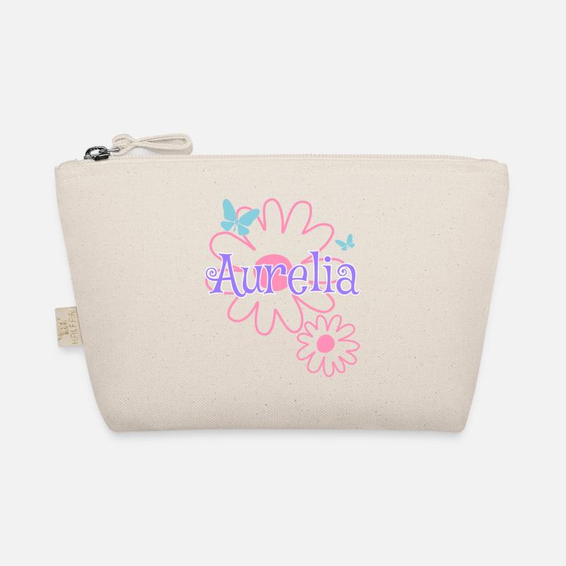 Aurelia Name Mädchenname Gänseblümchen Bio-Täschchen