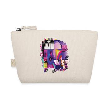 Music rock pop blues jazz movie - Organic Pouch - nature - Front