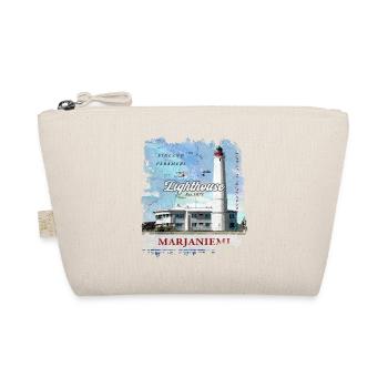 MARJANIEMI LIGHTHOUSE HAILUOTO CLOTHING - GIFT IDEAS - Organic Pouch - nature - Front
