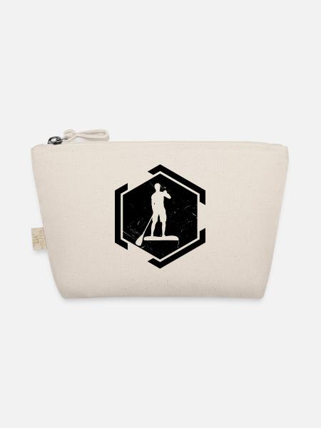 Stand Up Paddle Board Standup Paddling Sup Boys H - Organic Pouch - nature - Front