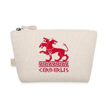 Red cerberus dog - Organic Pouch - nature - Front