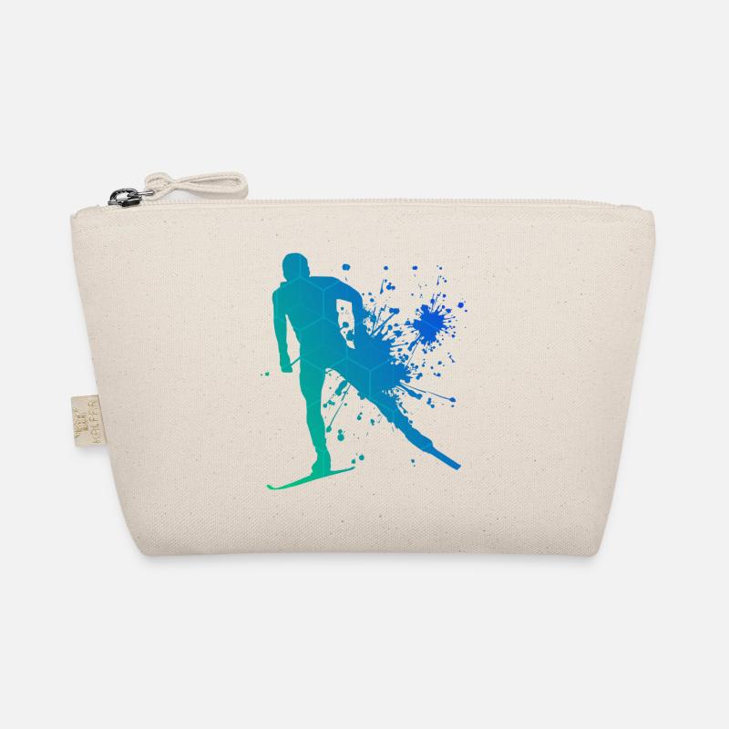 Langlauf Klassisch Langlauf Herren Langlauf Skatin - Bio-Täschchen - Natur