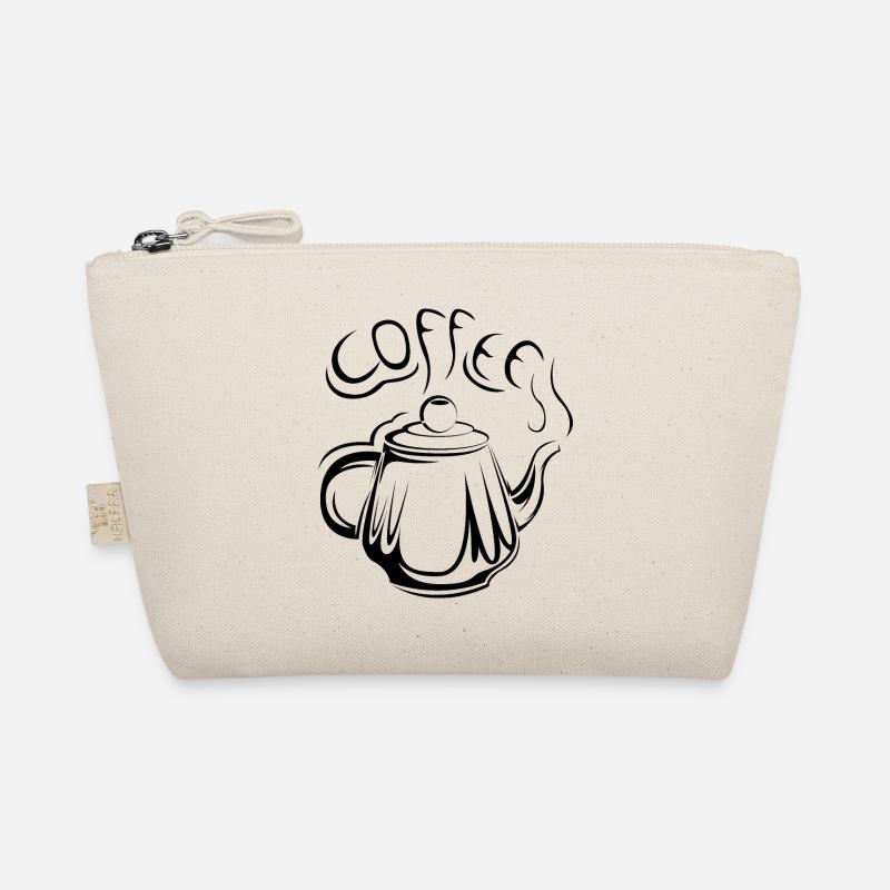 Cafetière Café Icône Icône Café Icône Logo Trousse biologique