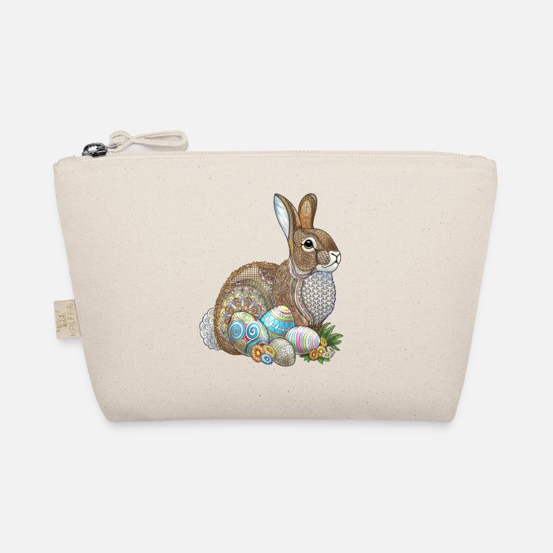 Easter Egg Hunt Zentangle Organic Pouch