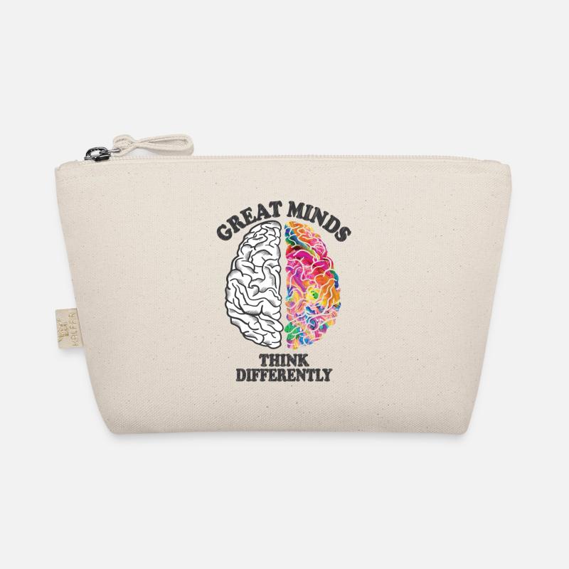 Les grands esprits pensent différemment cerveau créatif Trousse biologique