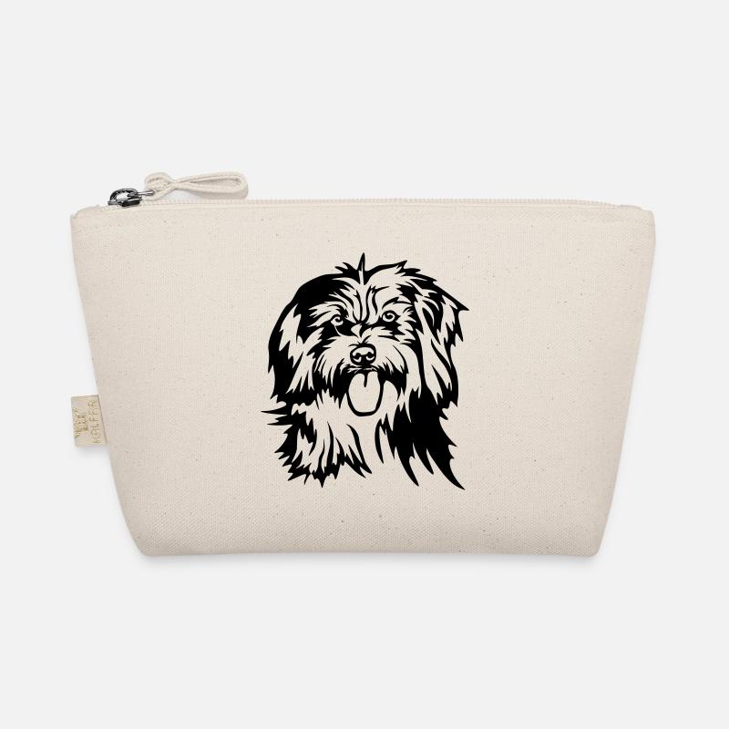 Berger des Pyreneé's head Organic Pouch