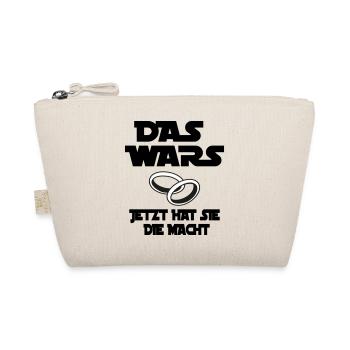 das wars - jetzt hat sie macht - Bio-Täschchen - Natur - Vorne
