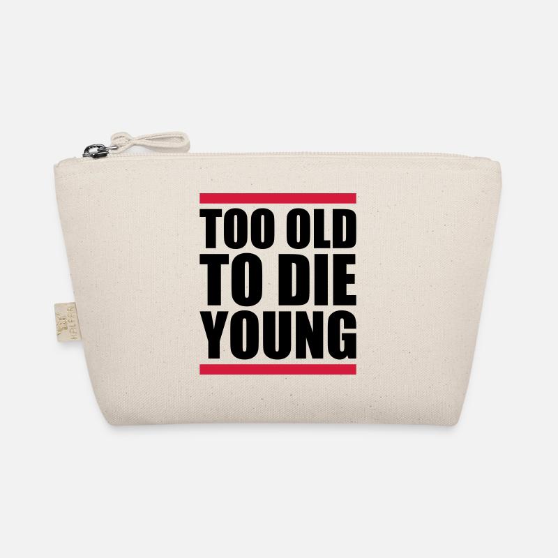 Too old Design - Bio-Täschchen - Natur