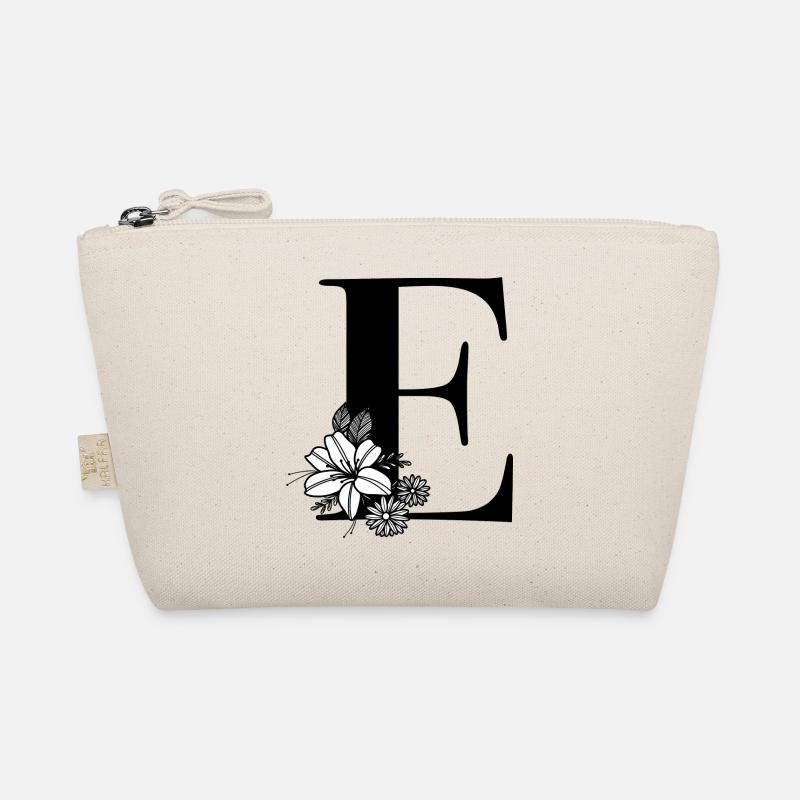 Letter E Organic Pouch
