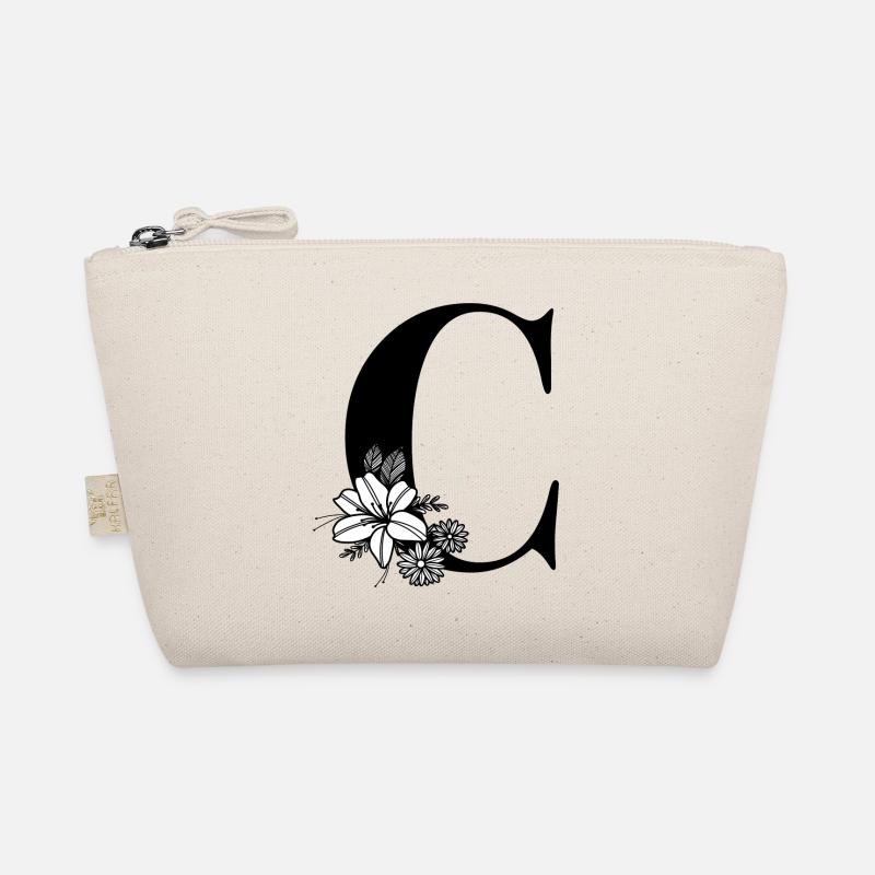 Letter C - Organic Pouch - nature