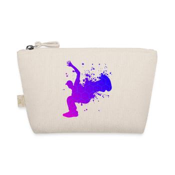 Bgirl Breakdance Break Dance Men's Hiphop - Organic Pouch - nature - Front