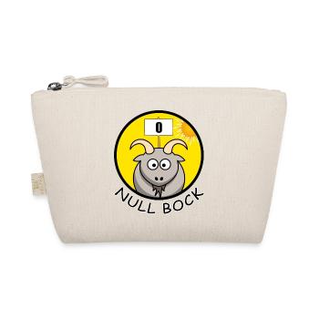 Null Bock Kein Bock Schafbock Ziegenbock Geschenk - Bio-Täschchen - Natur - Vorne