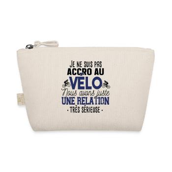Vélo Cycliste Cadeau Humour Sport Cyclisme - Trousse biologique - nature - Devant