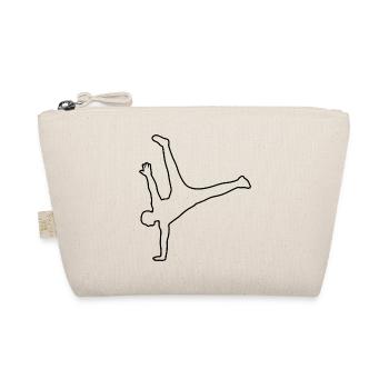 Hiphop Women's Break Dance Bgirl Breakdance - Organic Pouch - nature - Front