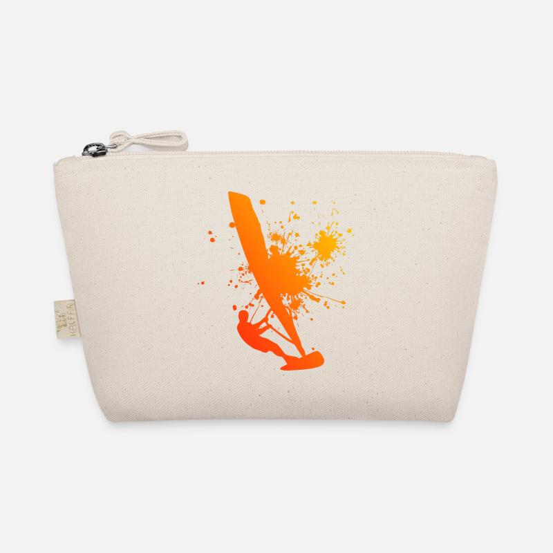 Windsurfer Windsurf Windsurfing Surfer Men Organic Pouch