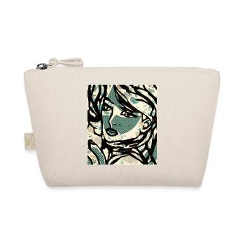 PopArt Women green - Bio-Täschchen - Natur - Vorne