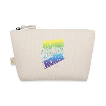 Rome Rome Italy City Font Skyline Home - Organic Pouch - nature - Front