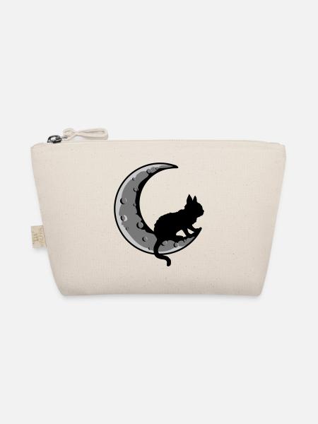 Faucille Lune Chat Noir - Trousse biologique - nature - Devant