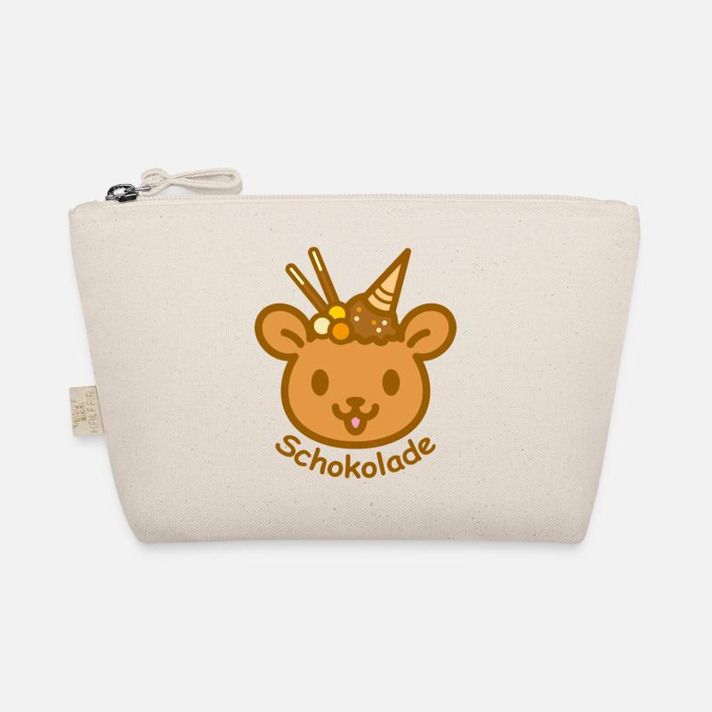 Eisbär Schokolade - Bio-Täschchen - Natur