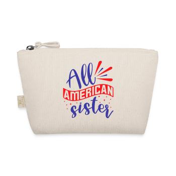 All american sister - Organic Pouch - nature - Front