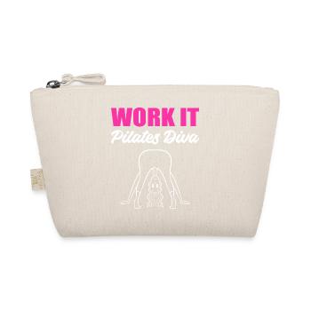 Pilates Diva. Gesundheitsbegeisterte Geschenk - Bio-Täschchen - Natur - Vorne